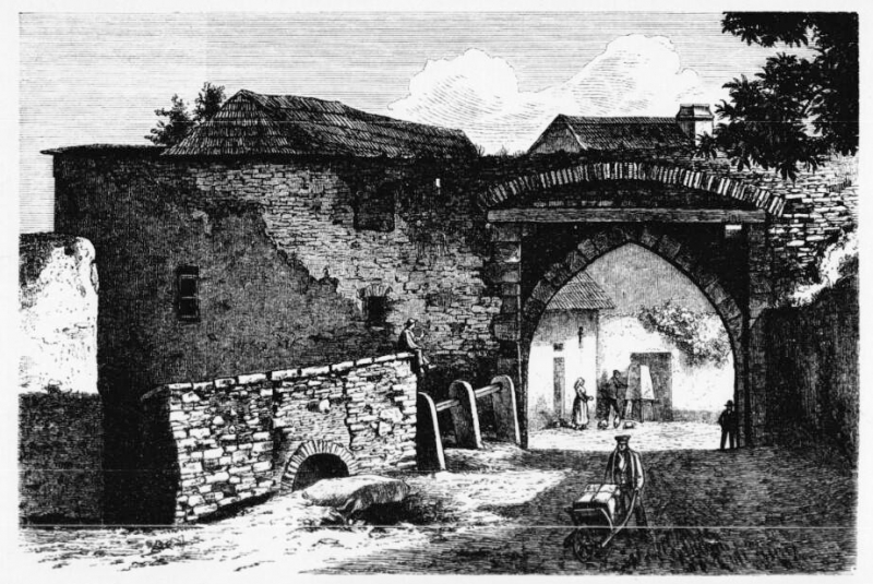 Kutná Hora 1880 Kolínská brána